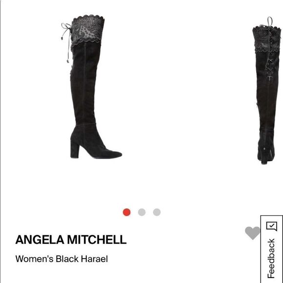 Ann Michelle over the knee high heel boots - Picture 5 of 10